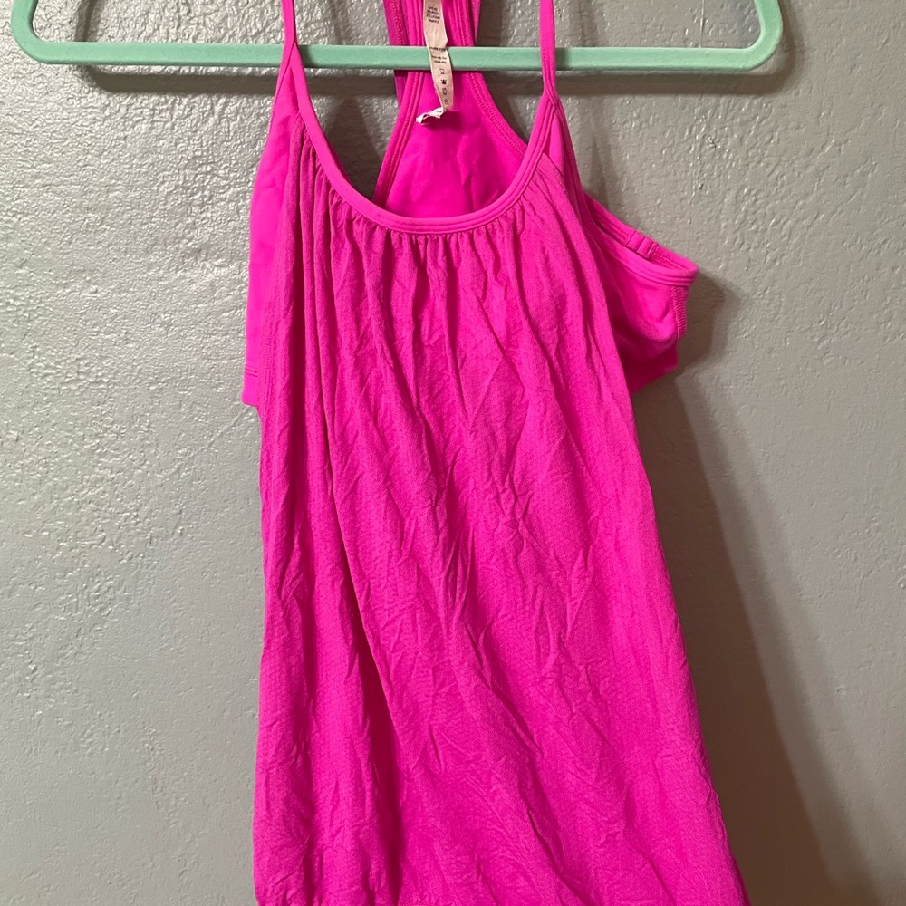 Hot Pink Elle Woods Worthy Lululemon Tank Top